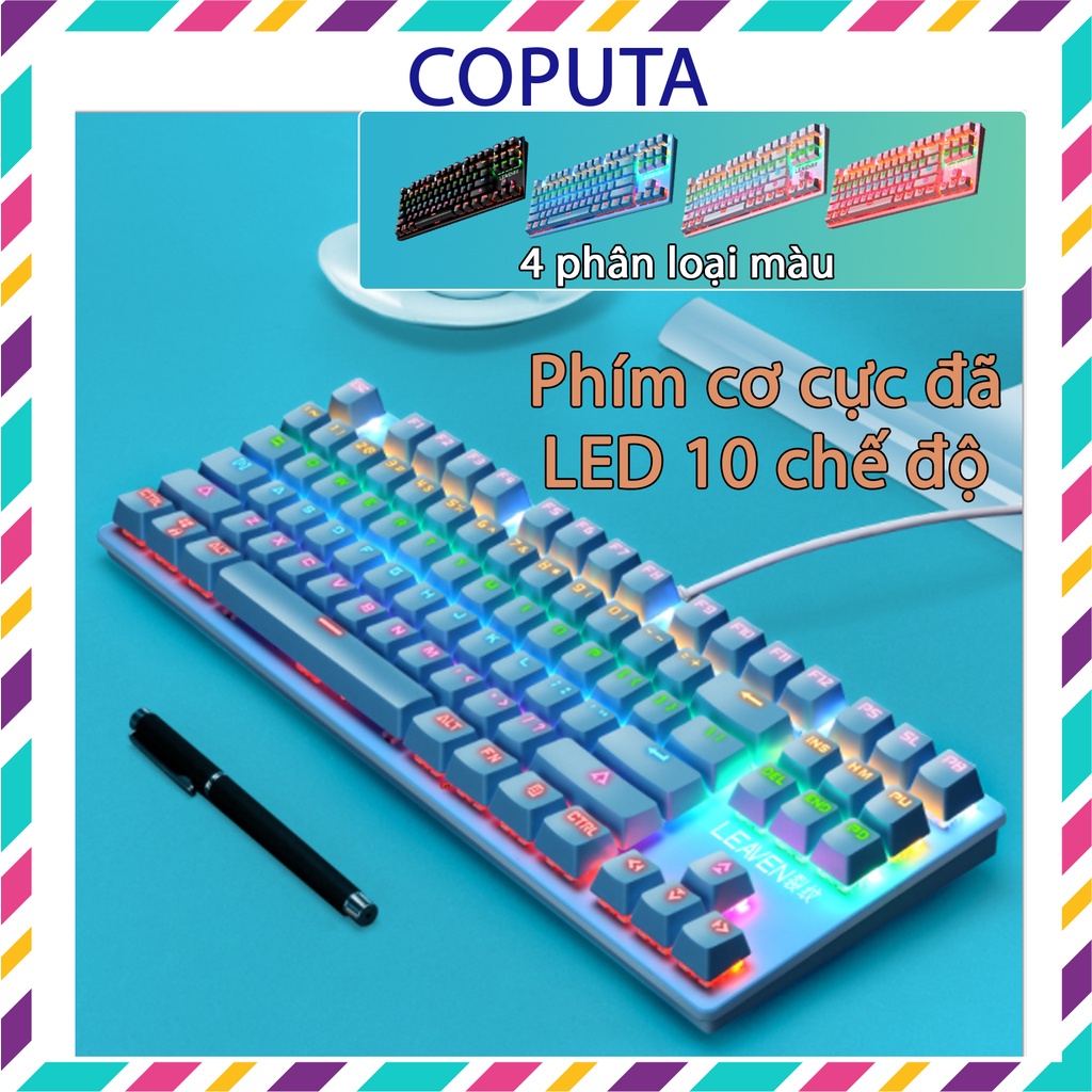 Bàn phím cơ Coputa Bàn phím máy tính gaming chơi game văn phòng K550