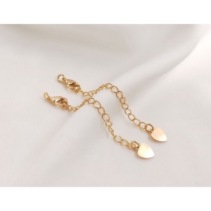 Charm dây xích tăng đơ bạc 925 làm khóa vòng