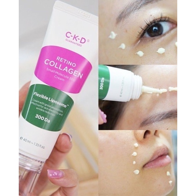 Kem dưỡng chống lão hoá CKD Retino Collagen Small Molecule 300 Cream