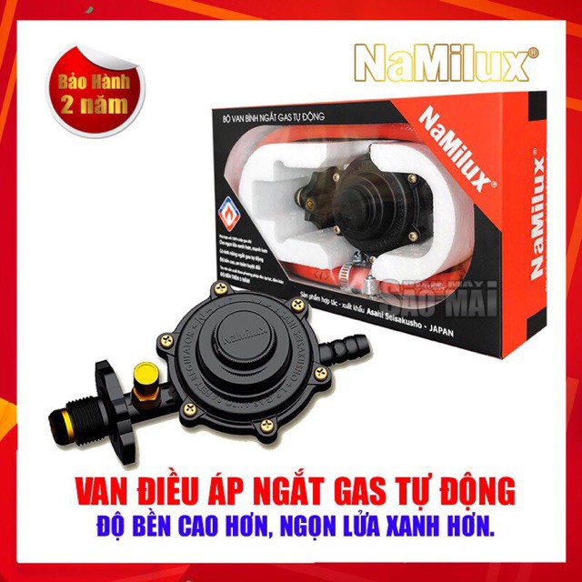 Bộ Van Dây Bếp Gas Tự Ngắt NAMINUX Cao Cấp