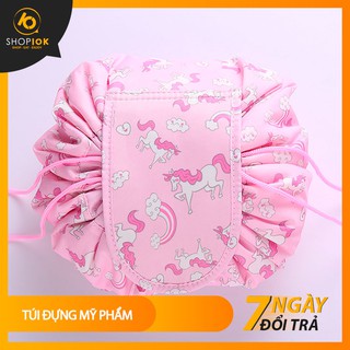 TÚI DÂY RÚT GẤP GỌN DỰNG MỸ PHẨM DU LỊCH SIÊU HOT - SP002269