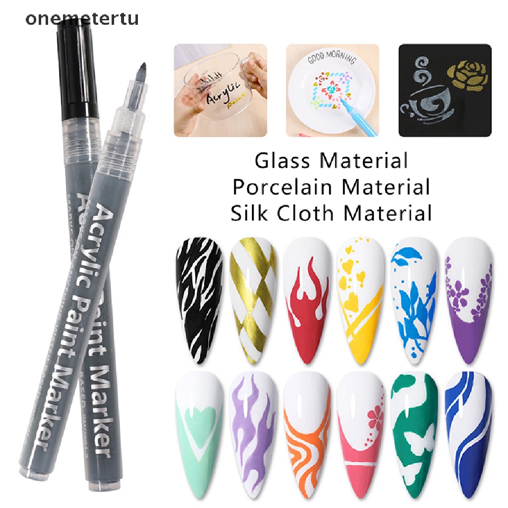 Cọ Vẽ Móng Tay Bằng Acrylic DIY