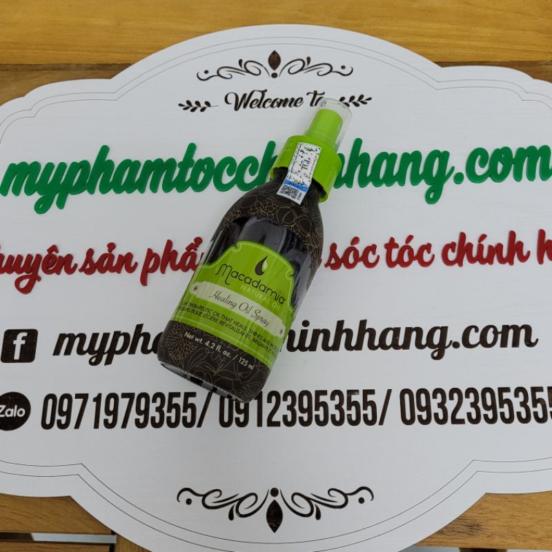 XỊT DƯỠNG MACADAMIA HEALING OIL SPRAY 125ML