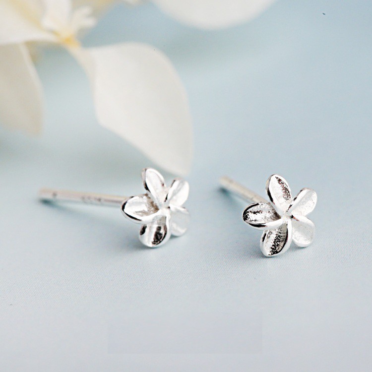Hoa tai hoa 5 cánh - bạc 925