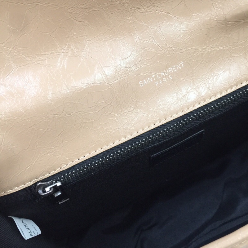 Túi đeo chéo logo thương hiệu YSL Saint Laurent cao cấp da thật 2 size có 4 màu