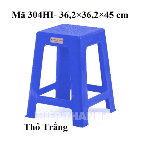 Ghế cao bông nhựa Hiệp Thành chính hãng dùng trong các quán ăn