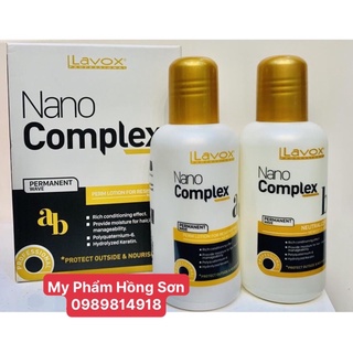 Thuốc uốn lạnh Lavox Nano Complex mini 100ml x 2