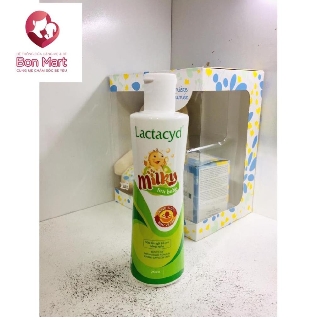 Sữa tắm gội Lactacyd Milky
