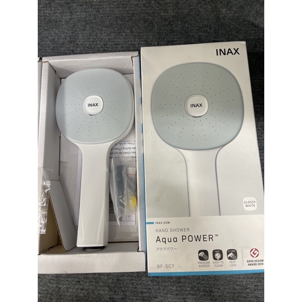 Inax Chính Hãng-Tay Sen Tăng Áp BF-SC7,8 - Dễ Dàng Vệ Sinh Đảm Bảo Tăng Áp 100%
