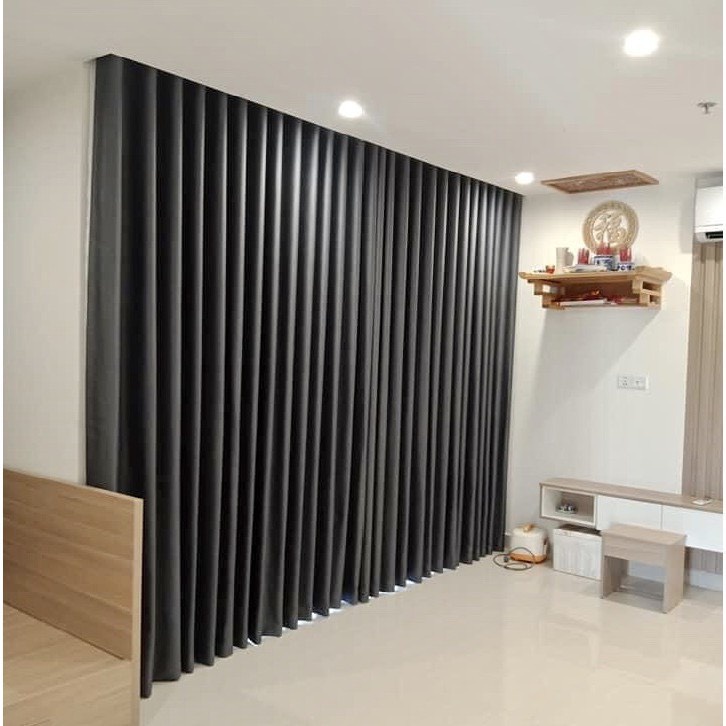 RÈM CỬA ghi đậm chống nắng tốt, sang trọng, nhiều kích thước và màu - Modero