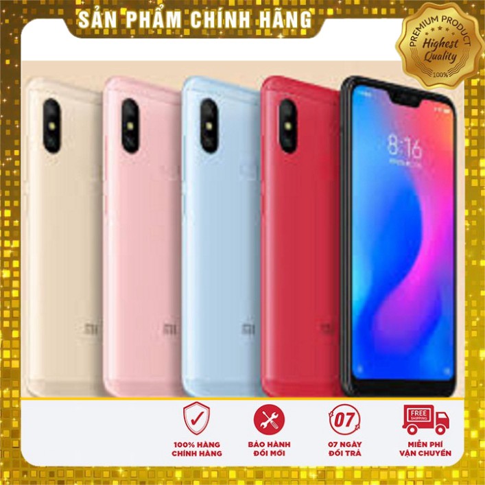 SALE [ Chơi LIÊN QUÂN ] điện thoại Xiaomi Redmi 6 Pro 2sim (4GB/64gb) CHÍNH HÃNG - có sẵn Tiếng Việt