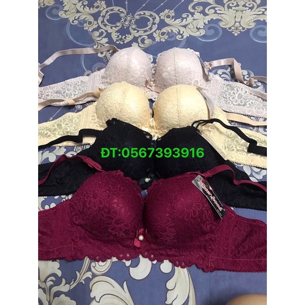 [X5] Áo Lót,Áo Ngực Thái Tiểu Thư SisterHood Độn Dày 4CM - Không Gọng siêu đẩy cao cấp