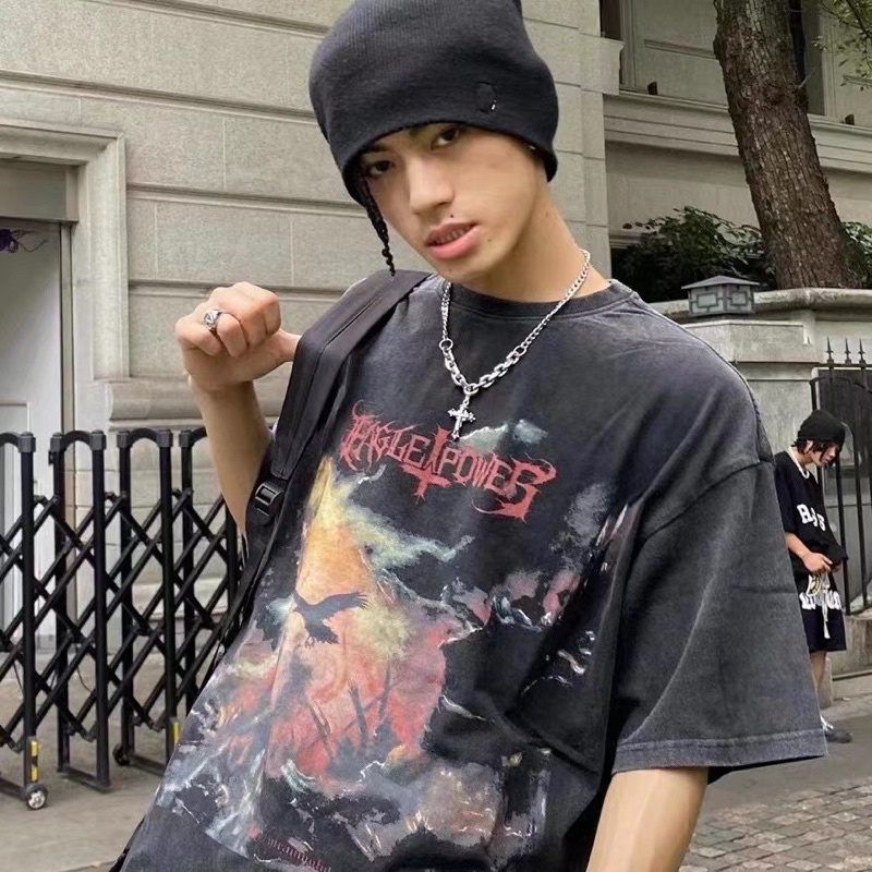 Dây chuyền thánh giá phong cách cool ngầu, vòng cổ thánh giá unisex cho nam và nữ