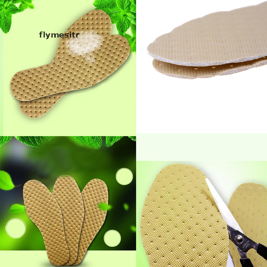 (Hàng Mới Về) 1 Cặp Miếng Lót Giày Bạc Hà Khử Mùi Hôi Khi Chơi Thể Thao Ngoài Trời | BigBuy360 - bigbuy360.vn