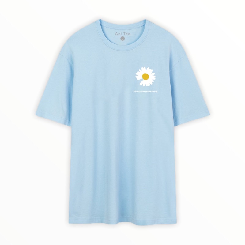 [UNISEX] Áo Thun Cotton 100% Form Rộng HOA CÚC
