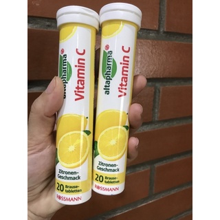 Viên sủi c vị chanh altapharma đức 20v