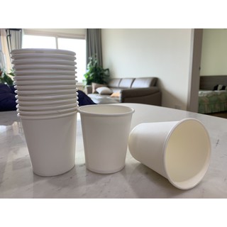 Cốc giấy trắng dùng một lần-Combo 50 cốc giấy trắng 7OZ(210ml)