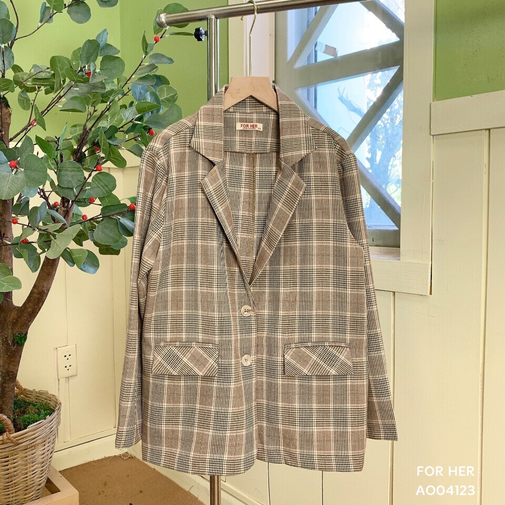 Áo vest sọc FOR HER AO0412 | BigBuy360 - bigbuy360.vn