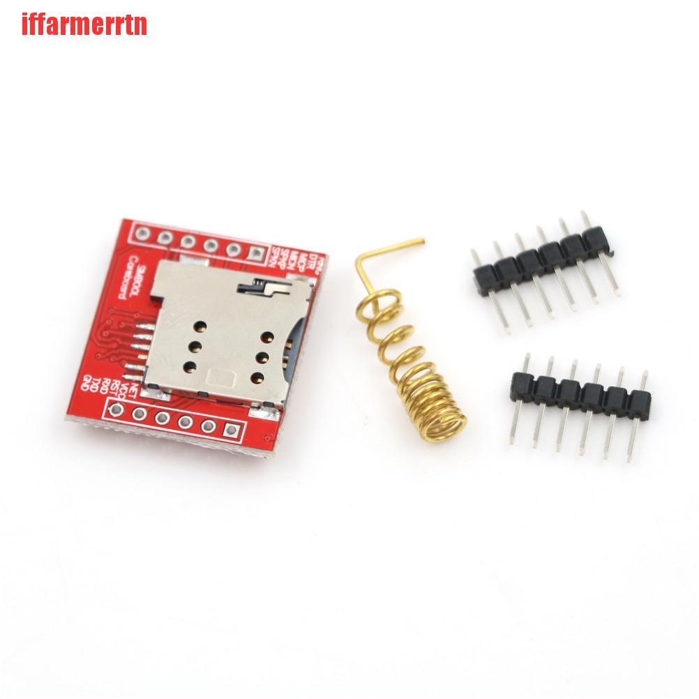 {iffarmerrtn}Smallest SIM800L GPRS GSM Module MicroSIM Card Core BOard Quad-band TTL Port YRS