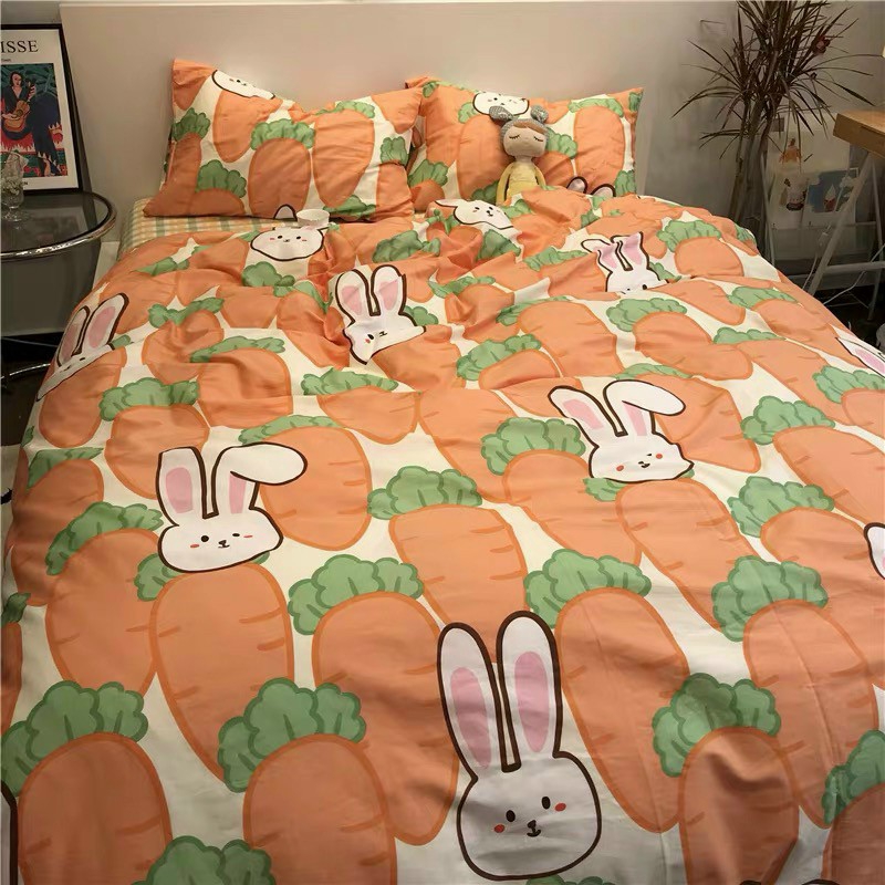 Cotton Poly Nhập Khẩu - Thỏ Carrot (SP001302)