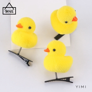 Kẹp Tóc Hình Chú Vịt 3D Dễ Thương