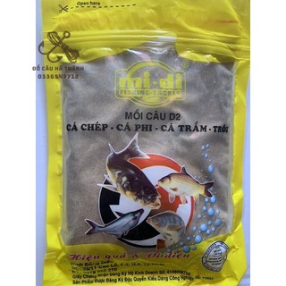 Bịch mồi câu cá Đinh Đồng Diêu - D1, D2, D3