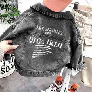 Áo Khoác Jean Thời Trang Cho Bé