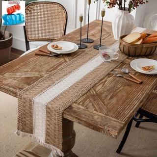 11.8X70Inch Nordic Tablecloth Household Decor for Wedding Party American Country Retro Style Table Runner