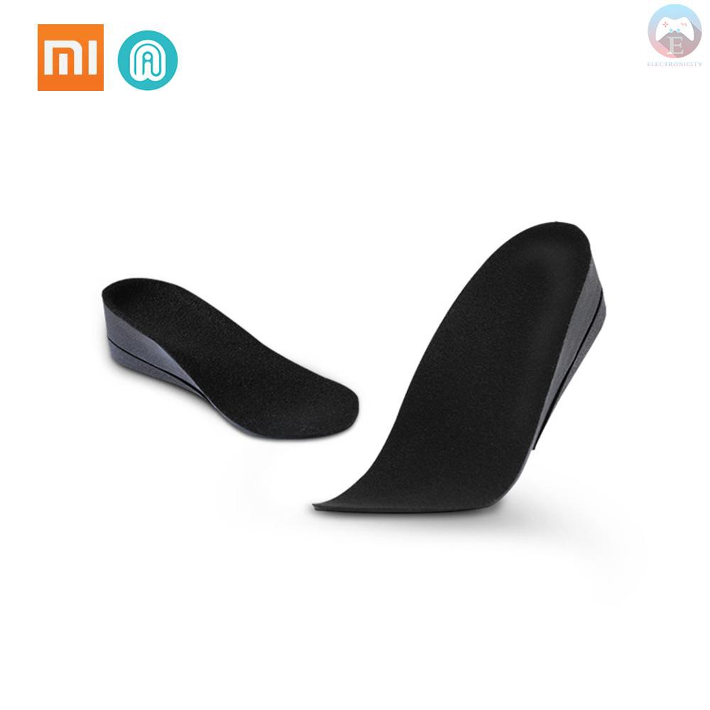 Ê Xiaomi Mijia 3.5cm Height Increase Insole Cushion Height Lift Adjustable Cut Shoe Heel Insert Taller Women Men Unisex Quality Foot Pads