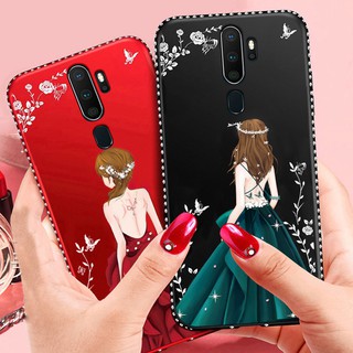 OPPO A5 A9 2020 Goddess Case Diamond Soft Full Cover Case