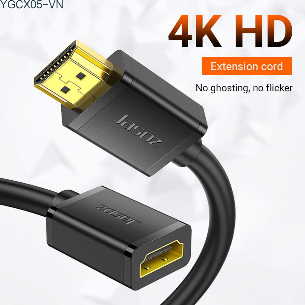 Dây Cáp Chuyển Đổi Âm Thanh Jasoz A113 Hd 4k Video Hdmi Sang Cổng Cắm Cho Máy Tính / Tv / Bộtop Box | BigBuy360 - bigbuy360.vn