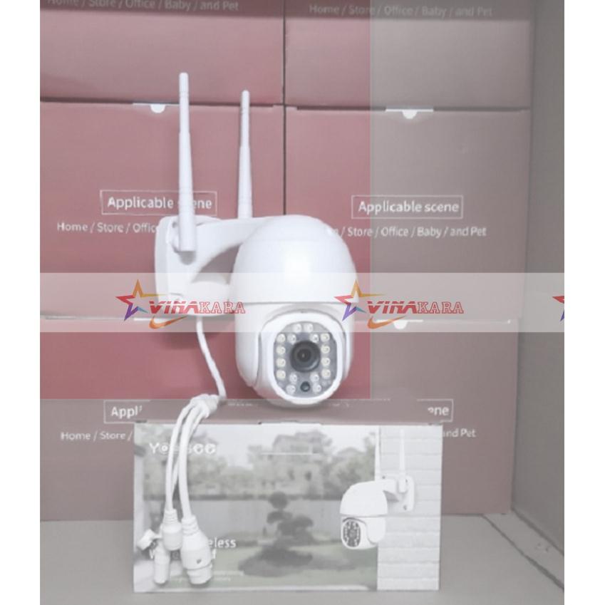 Camera IP Wifi YOOSEE 2.0 D16A 16LED (Xoay ngoài trời) - Rõ nét Vi Tính 2T Hóc Môn