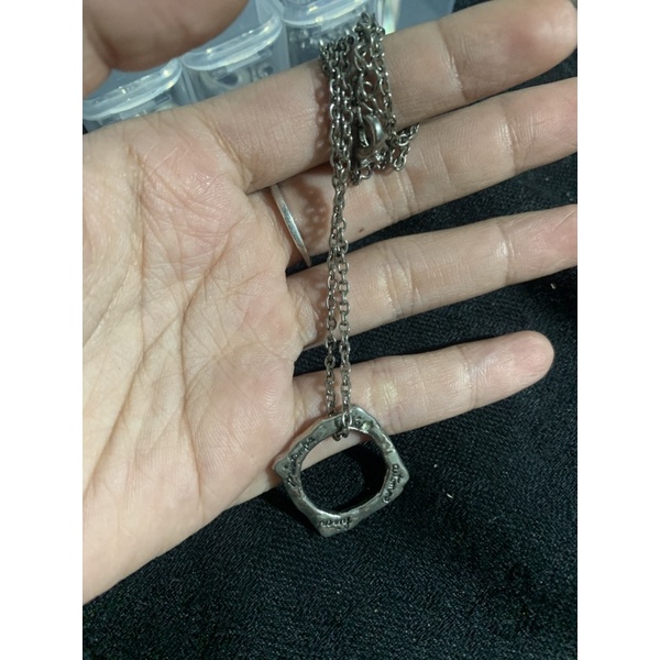 Dây chuyền mặt khắc chữ si Nhật Ms:252