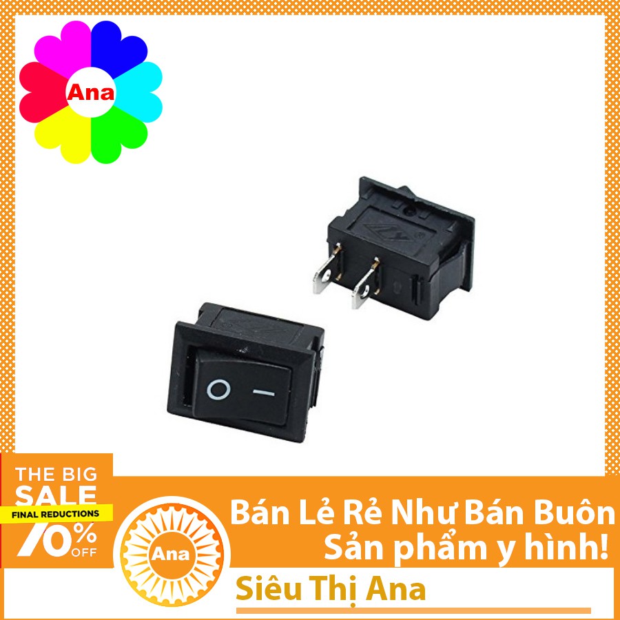 Combo 10 công tắc bập bênh 2 chân