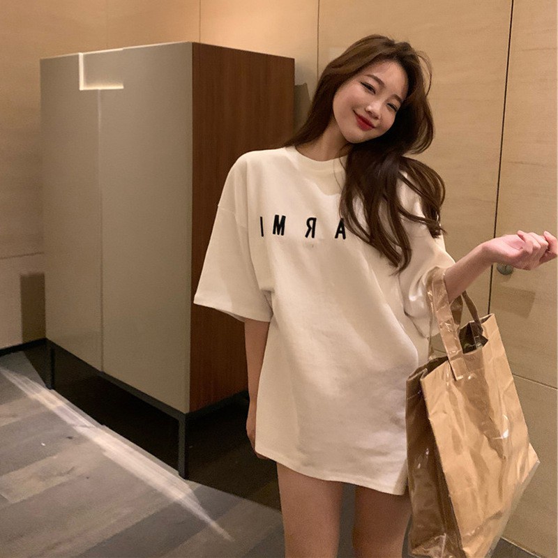 Áo phông freesize tay lỡ nam nữ Napmi, áo thun phong cách mùa hè unisex mát mịn - Thanhhoangshop29