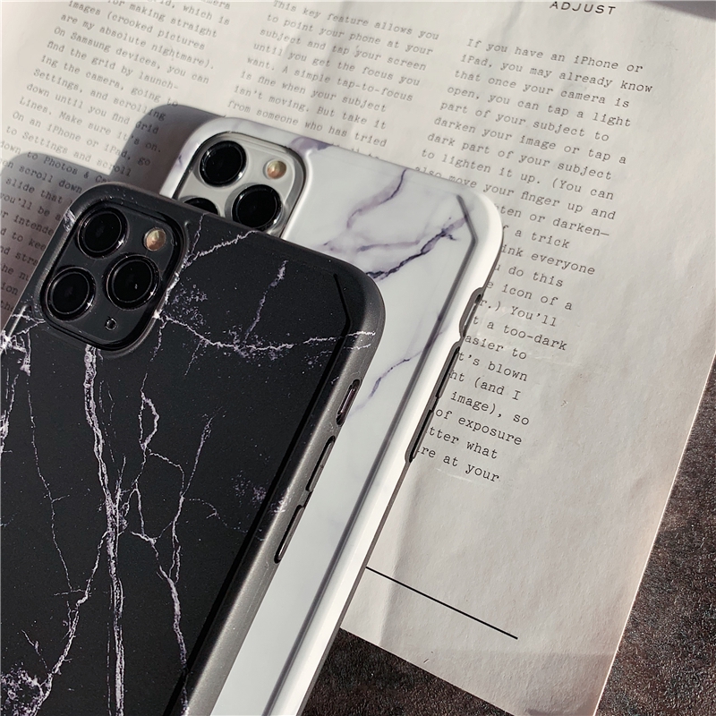 Ốp điện thoại mềm họa tiết đá cẩm thạch cho iPhone 12 6/7/8 Plus / X / XS / XR / XS MAX / 11/11 PRO / 11 Pro MAX / SE2 | BigBuy360 - bigbuy360.vn