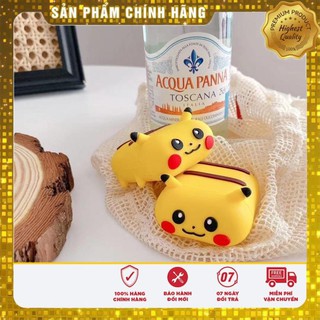 🔥 Case Ap 1/2 & Pro 🔥 Freeship 🔥 CUTE PIKACHU - Case Cho Tai Nghe Không Dây (Bluetooth)