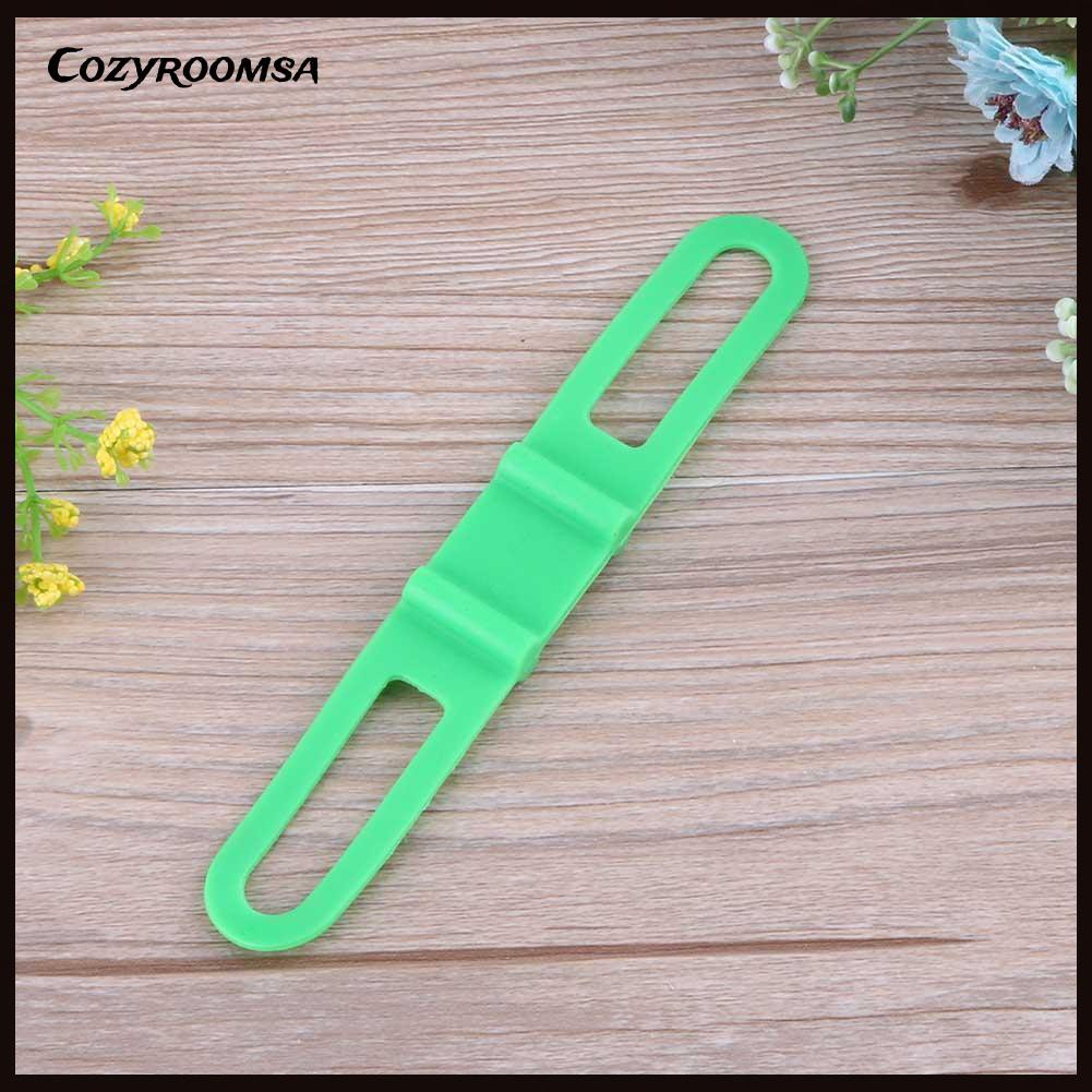 Dây Silicone Đàn Hồi Buộc Đèn Pin Cho Xe Đạp Leo Núi