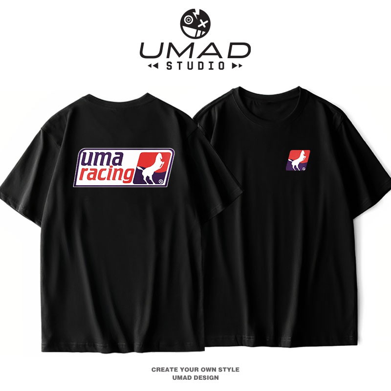 Áo thun UMAD unisex racing biker UMA v.2 nam nữ tay ngắn có big size (40kg-110kg)