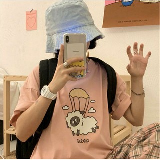 Áo thun tay lỡ sheep 😊😊😊