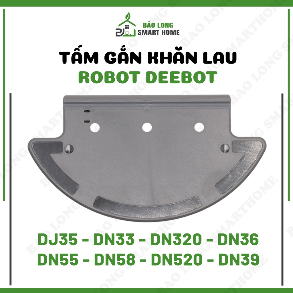 Phụ Kiện Đế Gắn Khăn Lau cho Robot Hút Bụi Ecovacs Deebot DN33/ DN39/ DN320/ DN36/ DN55/ DN520