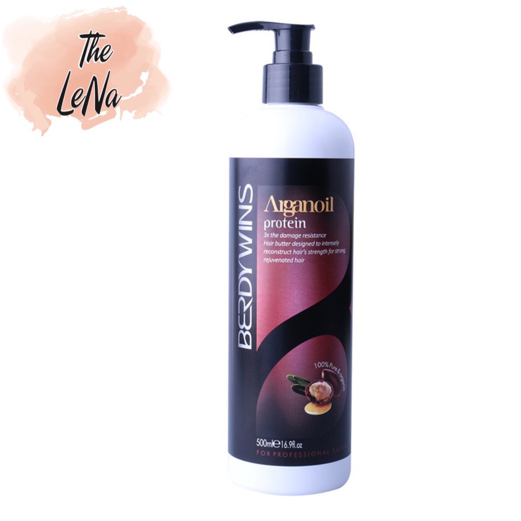 KEM HẤP Ủ TÓC PHỤC HỒI TÓC NÁT ARGANOIL HAIR MASK BERDYWINS SIÊU MỀM MƯỢT HƯƠNG NƯỚC HOA 500ML [ HOT NHẤT ] | BigBuy360 - bigbuy360.vn