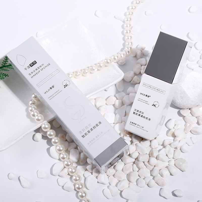 [hàng sẵn sàng](Hàng Mới Về) Kem Nền Dạng Lỏng Làm Sáng Tông Màu Da Shezi | BigBuy360 - bigbuy360.vn