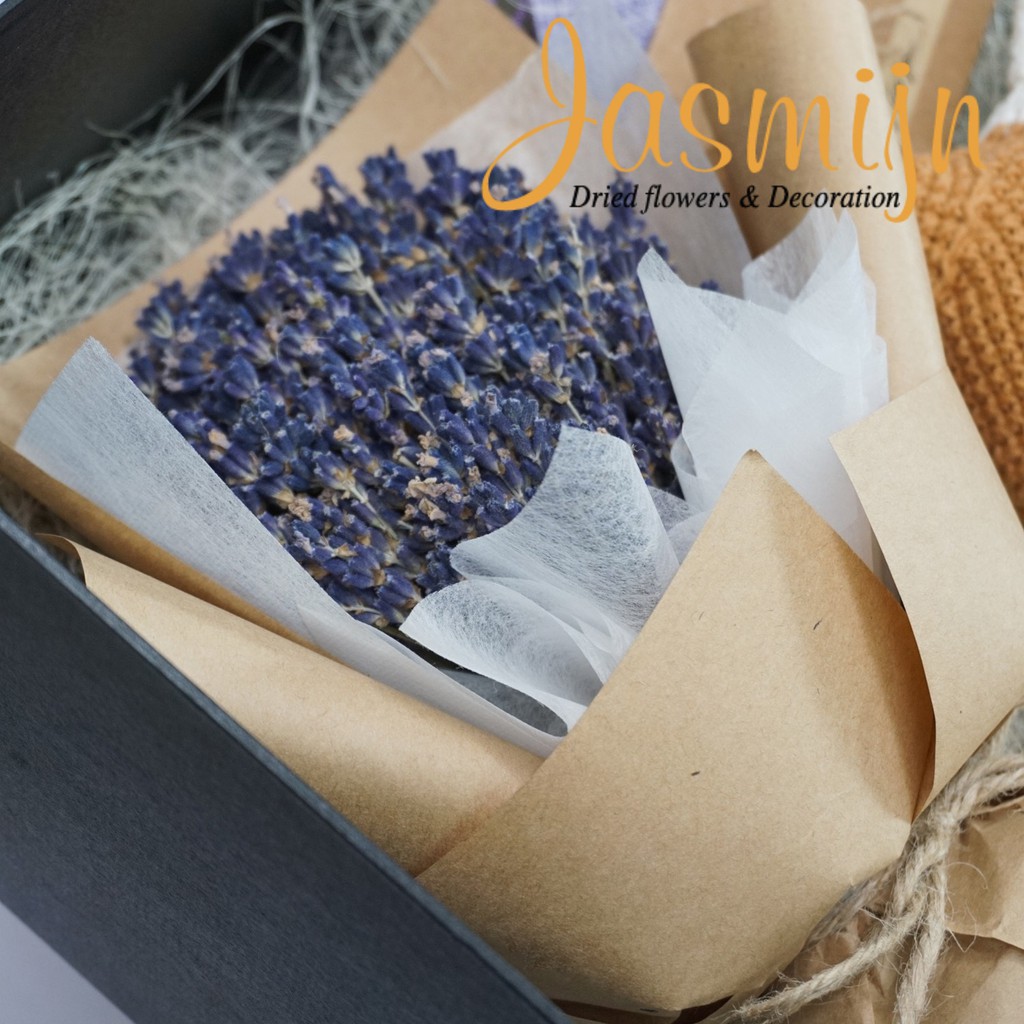 Bó hoa Lavender thiết kế ⭐ Hoa lavender khô