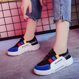 THỂ THAO PHA MÀU SNEAKER MỚI NHẤT 2018