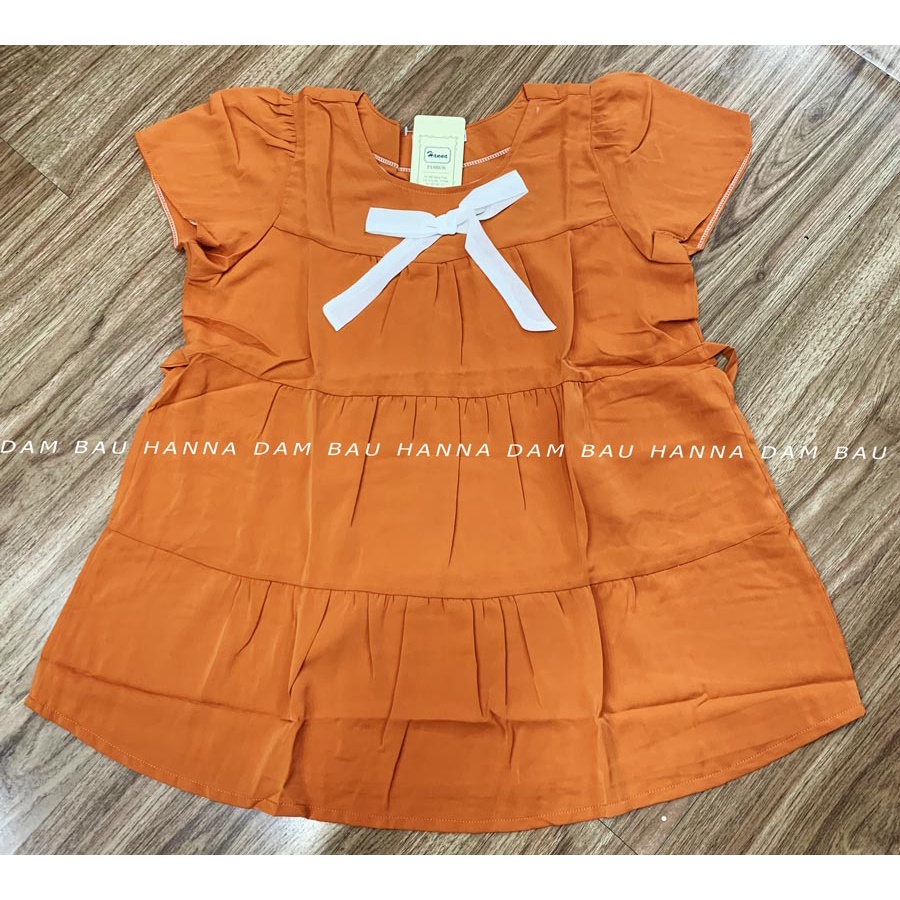 [HANNA] Áo bầu dễ thương cho mẹ trẻ có size 70kg vải mango cao cấp thoáng mát mùa hè không nhăn mềm nhẹ thoải mái