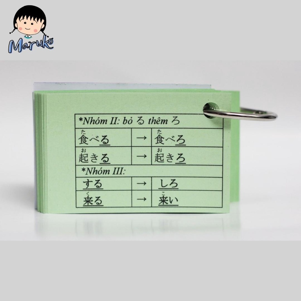 Thẻ Học Ngữ Pháp Tiếng Nhật Sơ Cấp N4 Tái Bản Mới Nhất - Flashcards Ngữ Pháp N4