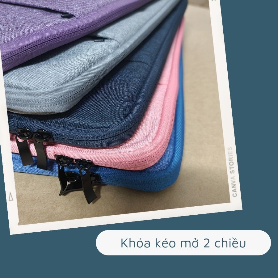 Túi Đựng Laptop Chống Sốc 2 Ngăn Full Size