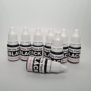 Mực Dấu In lên nhiều chất liệu: nilon, nhựa PE - PET, gỗ, giấy bóng. Mực nhanh khô Quick Dry chai 10ml