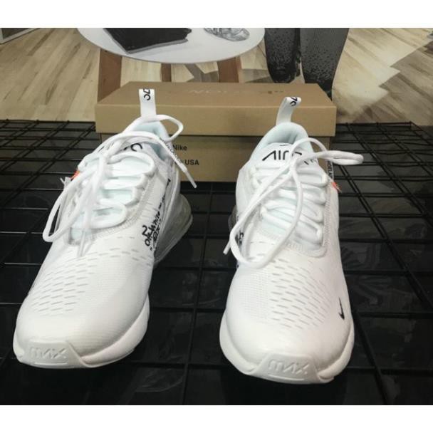 SALE Đủ size FRESHIP Giày Thể Thao NIKE AIR MAX 270 OFF WHITE_TD98 [ĐEP MÊ NI] [ĐEP MÊ NI] . . ✫